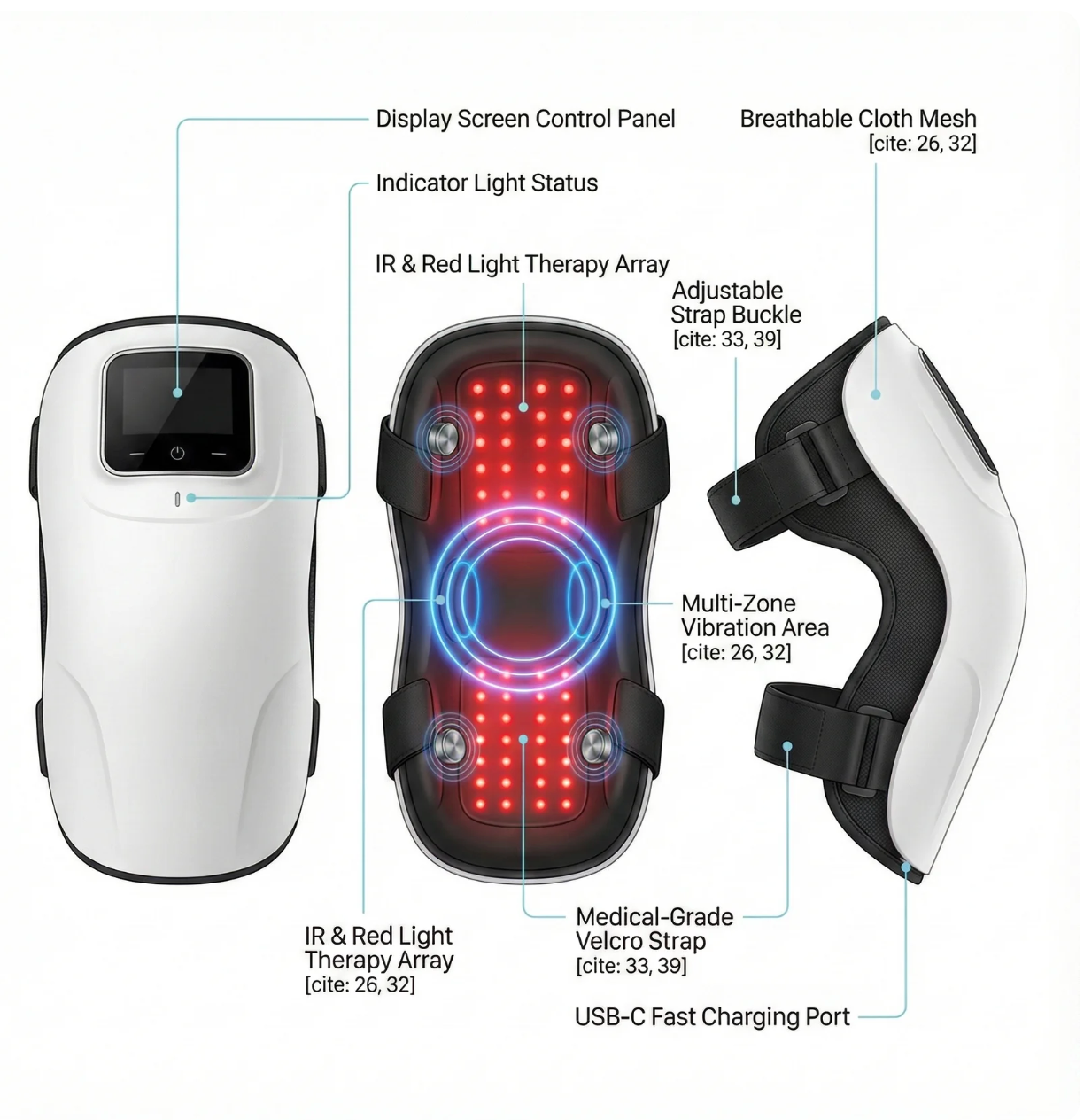KneeEase Pro Relief Wrap Comfort