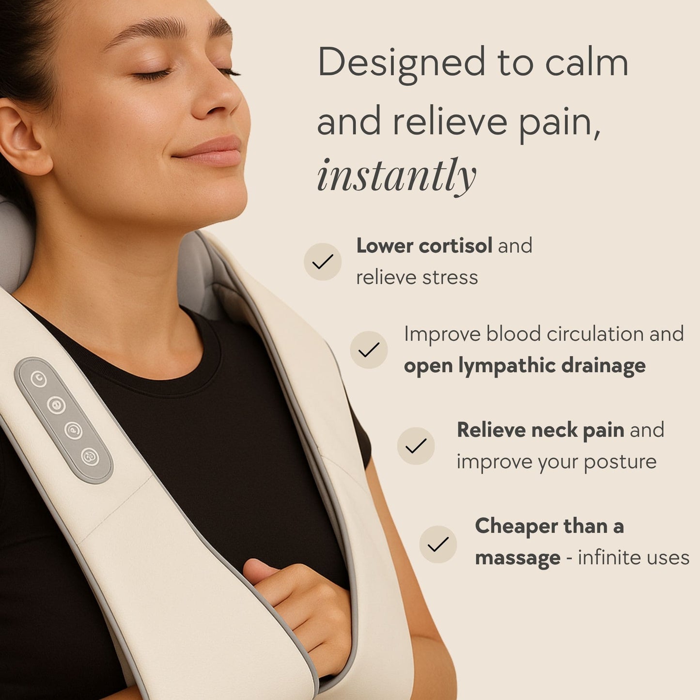 NoxaRelief Pro™ Heated Deep Tissue Massager