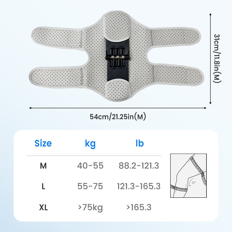 KneeGuard Pro Adjustable Support Booster Pair