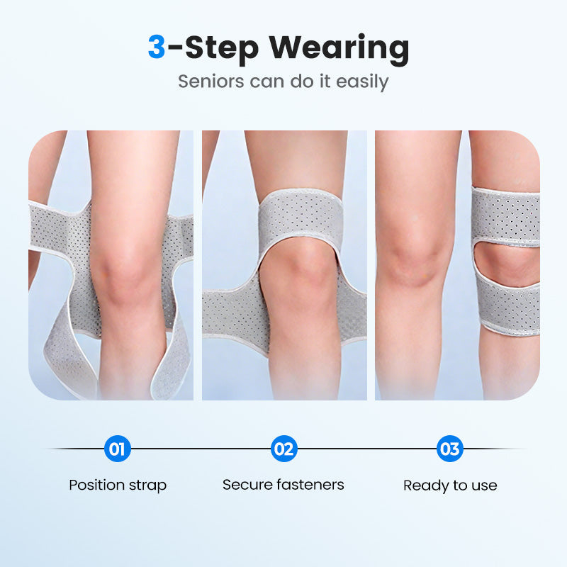 KneeGuard Pro Adjustable Support Booster Pair