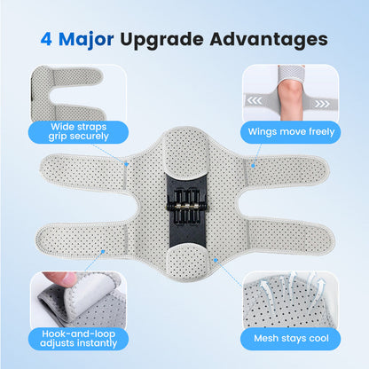 KneeGuard Pro Adjustable Support Booster Pair