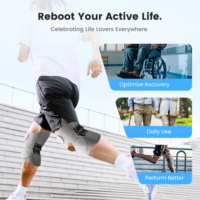 KneeGuard Pro Adjustable Support Booster Pair
